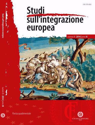 Immagine di Studi sull' integrazione europea - Anno IX, n.1