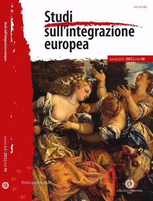 Immagine di Studi sull' integrazione europea - Anno  VII, n.2-3