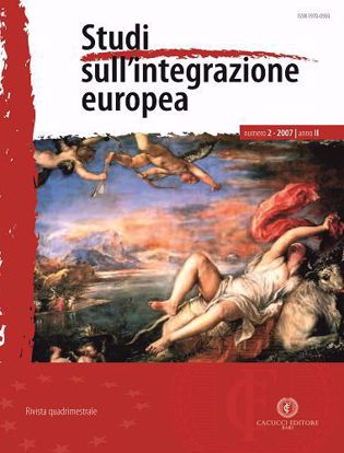 Immagine di Studi sull' integrazione europea - Anno  II, n.2