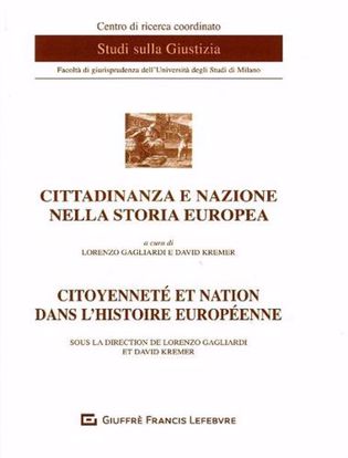 Immagine di Cittadinanza e nazione nella storia europea-Citoyennete et nation dans l'histoire europeenne