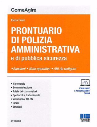 Immagine di Prontuario di polizia amministrativa e delle leggi di pubblica sicurezza