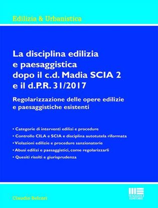 Immagine di La disciplina edilizia e paesaggistica dopo il c.d Madia SCIA 2 e il d.P.R. 31/2017. Regolarizzazione delle opere edilizie e paesaggistiche esistenti
