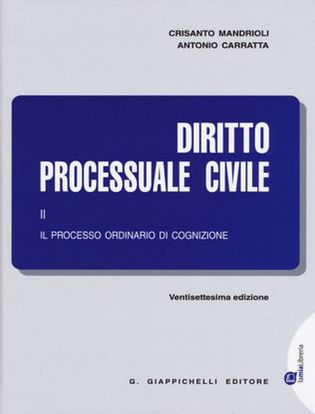 Immagine di Diritto processuale civile. Vol. 2: Il processo ordinario di cognizione.