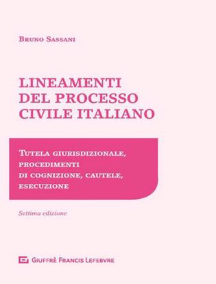 Immagine di Lineamenti del processo civile italiano. Tutela giurisdizionale; procedimenti di cognizione; cautele; esecuzione