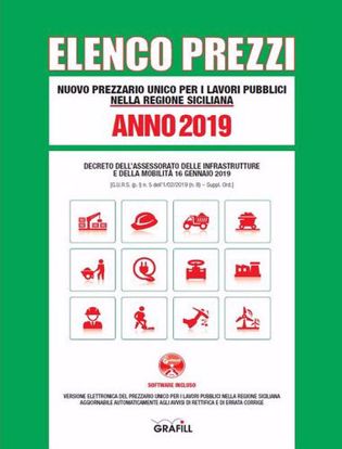 Immagine di Nuovo prezzario unico regionale per i lavori pubblici nella Regione siciliana 2019. Con software