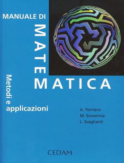 Immagine di Manuale di matematica. Metodi e applicazioni