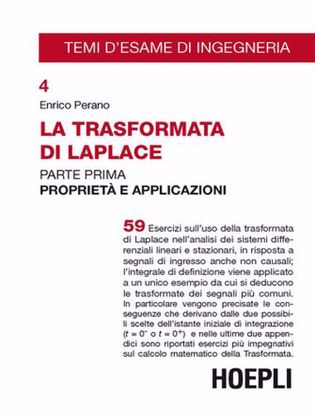 Immagine di La trasformata di Laplace. Vol. 1