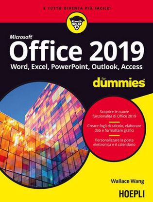 Immagine di Office 2019 For Dummies. Word; Excel; Power Point; Outlook; Access
