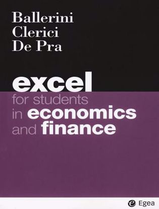 Immagine di Excel for students in economics and finance