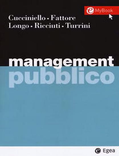 Immagine di Management pubblico. Con Contenuto digitale per download e accesso on line