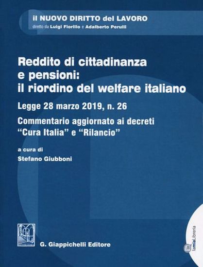Immagine di Reddito di citrtadinanza e pensioni: il riordino del welfare italiano.
