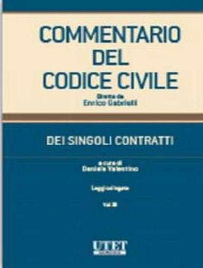 Immagine di Commentario del Codice civile. Dei singoli contratti. Vol. 3: Leggi collegate.