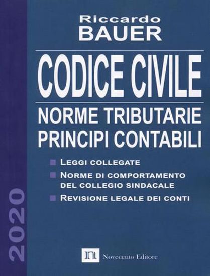 Immagine di Codice civile 2020. Norme tributarie, principi contabili