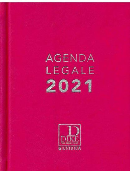 Immagine di Agenda legale d'udienza 2021. Ediz. fucsia