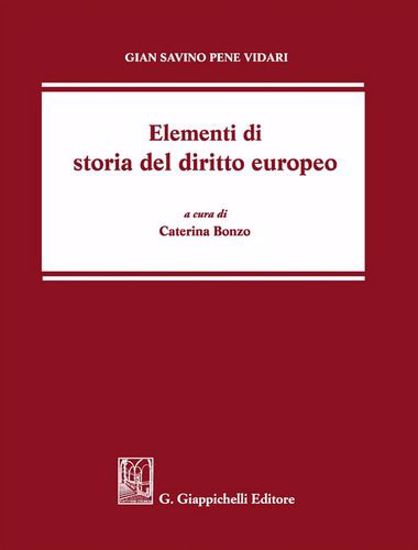 Immagine di Elementi di storia del diritto europeo