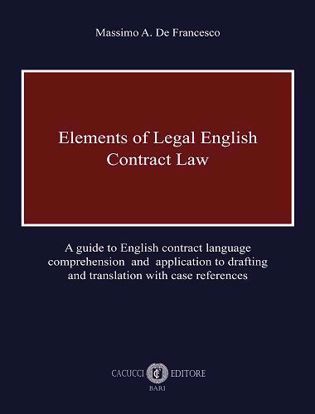 Immagine di Elements of Legal English Contract Law