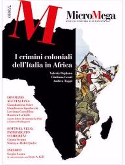 Immagine di Micromega (2020) vol.7
I crimini coloniali dell'Italia in Africa