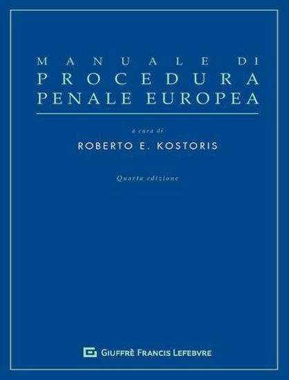 Immagine di Manuale di procedura penale europea