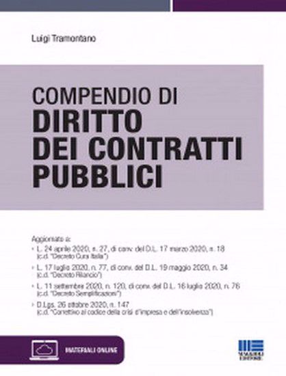 Immagine di Compendio di diritto dei contratti pubblici
