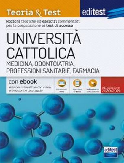 Immagine di Editest. Università Cattolica. Medicina. Teoria & test. Con e-book. Con software di simulazione