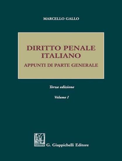 Immagine di Diritto penale italiano. Appunti di parte generale vol.1