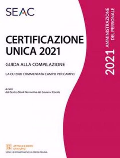 Immagine di Certificazione Unica. Guida alla compilazione
