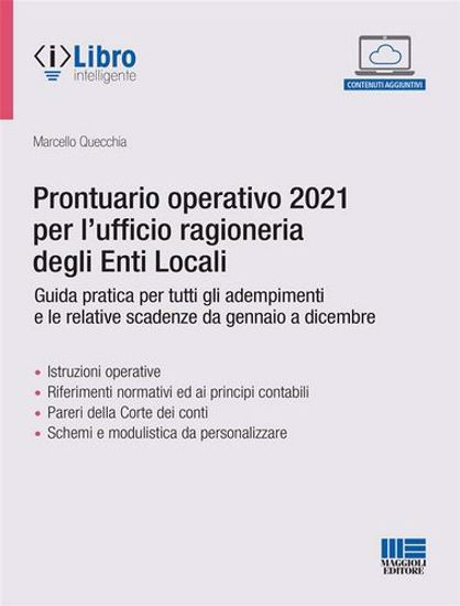 Immagine di Prontuario operativo 2021 per l'ufficio ragioneria degli Enti Locali