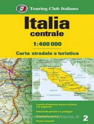 Immagine di Italia centrale 1:400.000. Carta stradale e turistica
