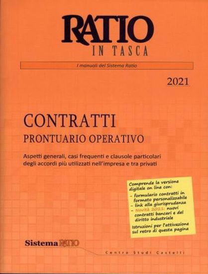 Immagine di Sistema Ratio. Contratti. Prontuario operativo 2021