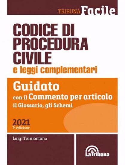 Immagine di Codice di procedura civile e leggi complementari. Guidato con il commento per articolo, il glossario, gli schemi