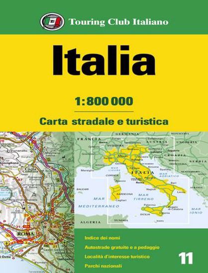 Immagine di Italia 1:800.000. Carta stradale e turistica