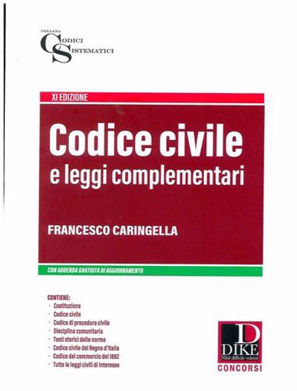 Immagine di Codice civile e leggi complementari 2021