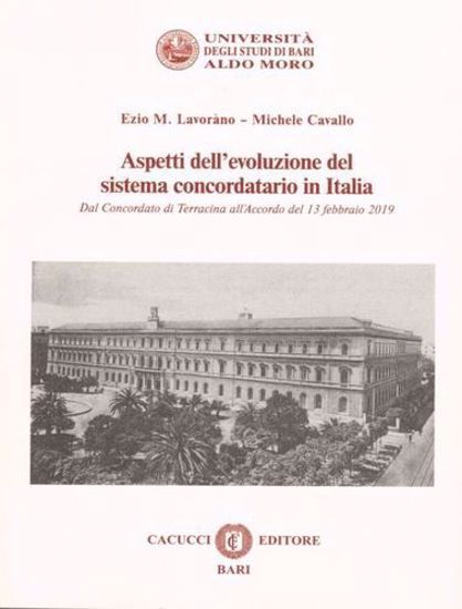 Immagine di Aspetti dell'evoluzione del sistema concordatario in Italia