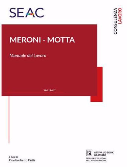 Immagine di Meroni-Motta. Manuale del lavoro