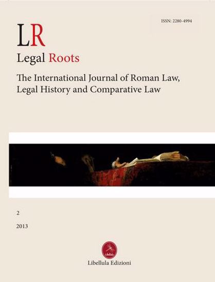 Immagine di LR. Legal Roots. Vol. 2/2013