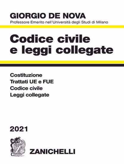 Immagine di Codice civile e leggi collegate 2021