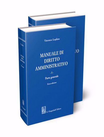 Immagine di Manuale di diritto amministrativo. 2 tomi