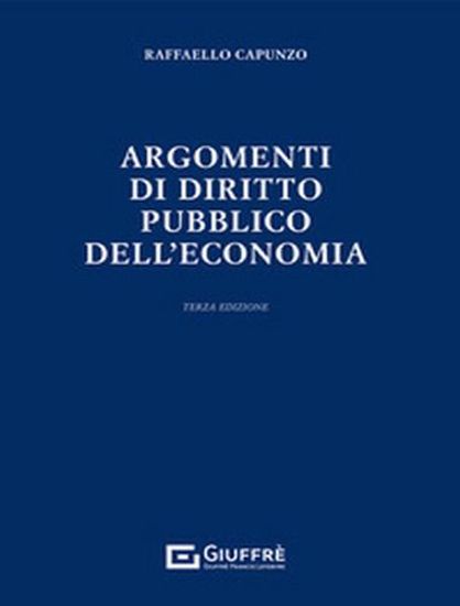 Immagine di Argomenti di Diritto Pubblico dell'Economia