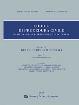 Immagine di Rassegna di giurisprudenza del Codice di procedura civile. Vol. IV