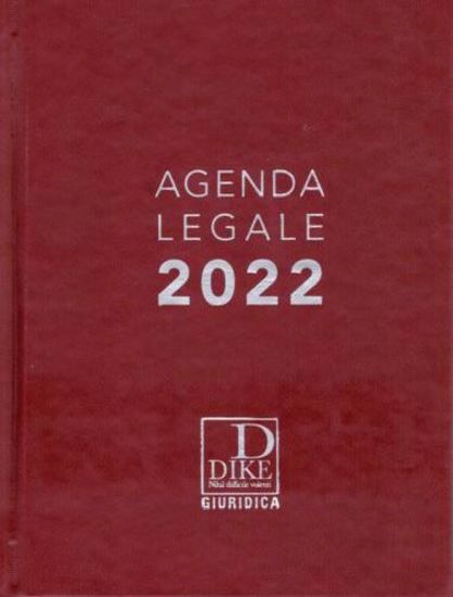 Immagine di Agenda legale tascabile 2022 (Bordeaux)