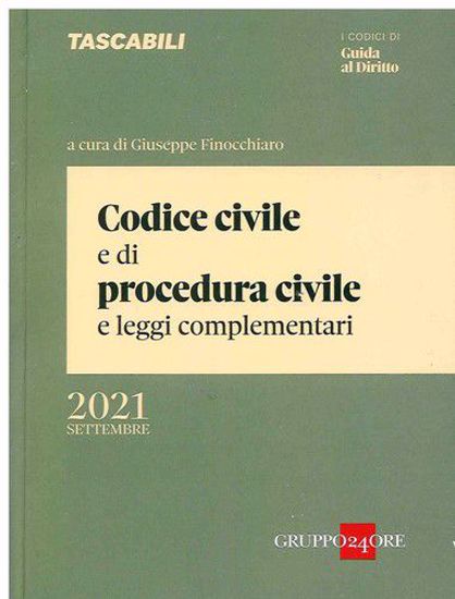 Immagine di Codice civile e di procedura civile. Settembre 2021