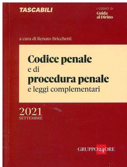Immagine di Codice penale e di procedura penale. Settembre 2021