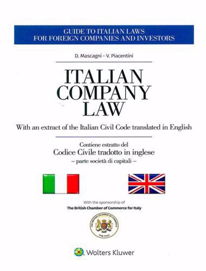 Immagine di Italian company law