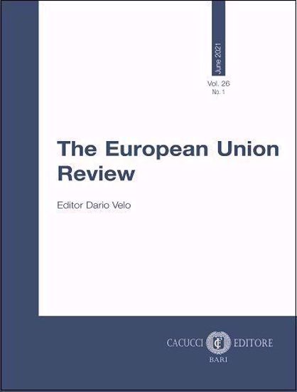 Immagine di The European Union Review - Vol. 26 - N. 1