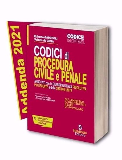 Immagine di Kit codici contrasti esame avvocato 2021: Codice dei contrasti di procedura civile e procedura penale-Codice dei Contrasti Civile e Penale