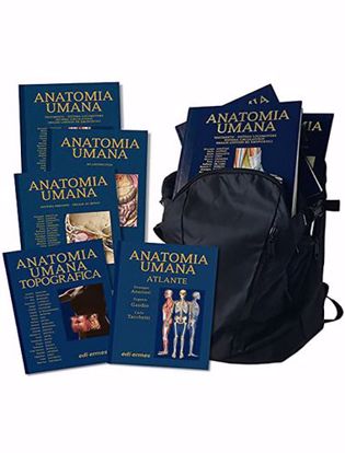 Immagine di Anatomy Bag PLUS - Trattato di anatomia umana, Anatomia topografica e Atlante di anatomia umana. 5 voll.