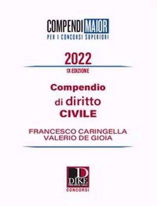 Immagine di Compendio di diritto civile 2022. Ediz. maior