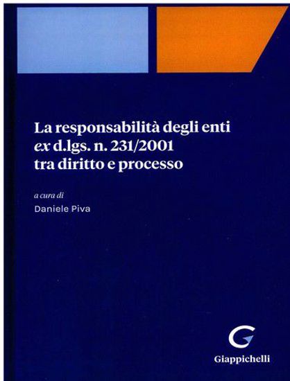 Immagine di La responsabilità degli enti ex d.lgs. 231/2001 tra diritto e processo