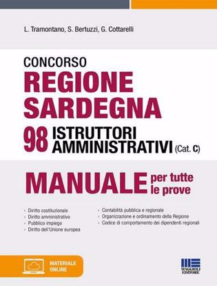 Immagine di Concorso regione Sardegna 98 istruttori amministrativi (Cat. C). Con espansione online. Con software di simulazione