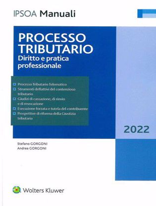 Immagine di Processo tributario. Diritto e pratica professionale 2022